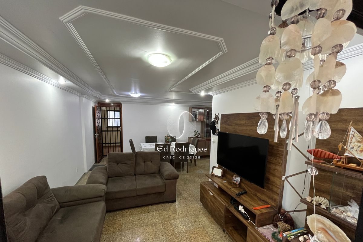 Sala de estar em apartamento